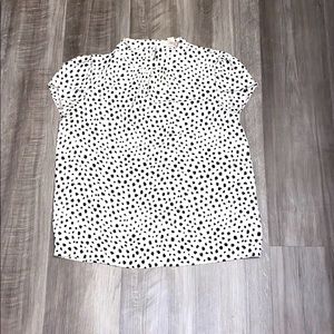 Polka dot work shirt